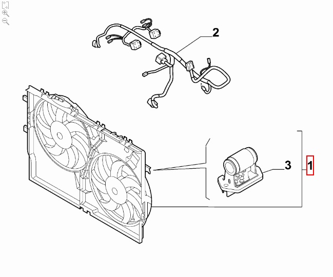 FIAT GROUP - ELEKTRISCHE VENTILATOR - 1399669080 FIAT GROUP - ELEKTRISCHE VENTILATOR - 1399669080