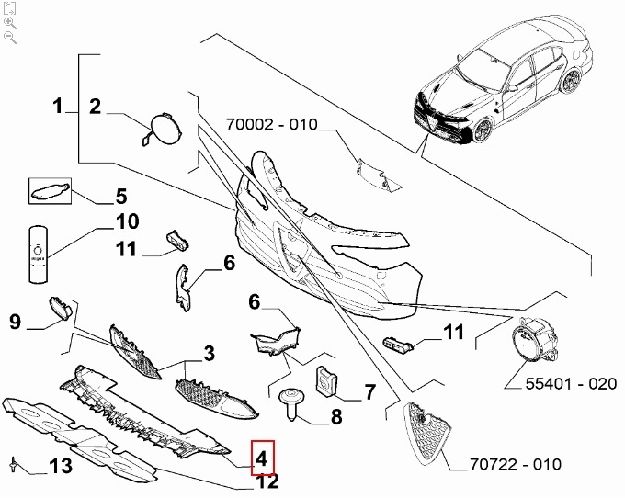 Afbeeldingen van BESCHERMPLAAT VOORBUMPER