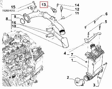 46342571 Afbeeldingen van DRUKSENSOR INLAATPIJP