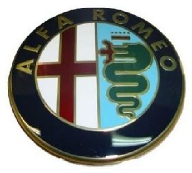 Afbeeldingen van EMBLEEM ALFA ROMEO VOORZIJDE