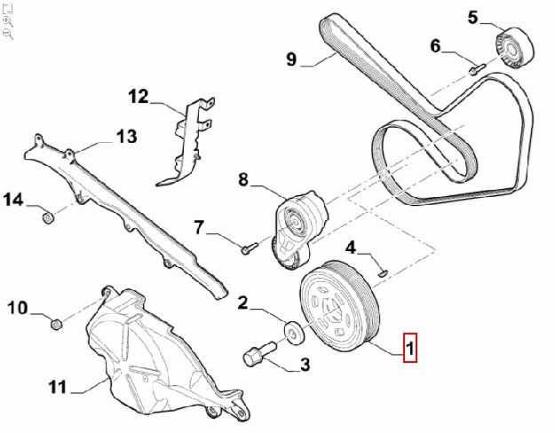 Picture of DRIVING PULLEY