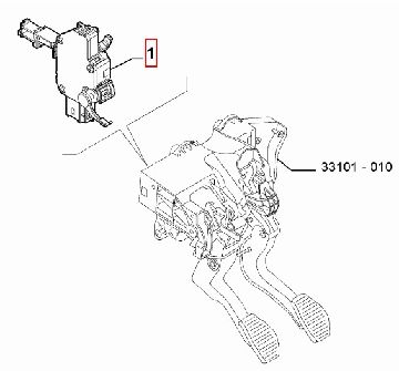 50508479 Afbeeldingen van SCHAKELAAR KOPPELINGSPEDAAL