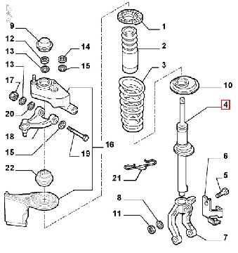 50515466 Afbeeldingen van SCHOKBREKER L/R VOOR