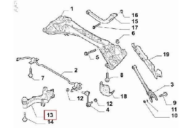 Picture of SWINGING ARM