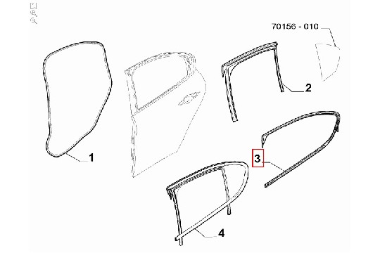 FIAT GROUP - SEALING GASKET - 50540578 FIAT GROUP - SEALING GASKET - 50540578