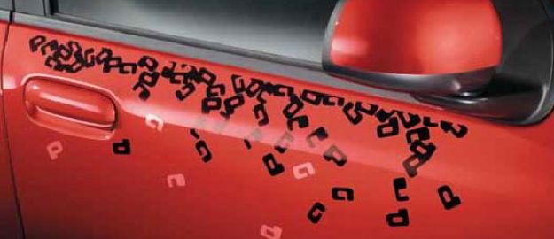 Afbeeldingen van stickerset PANDA '12-