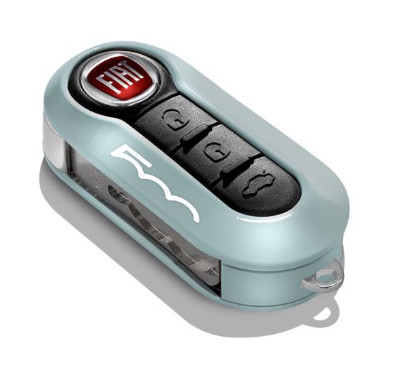 Afbeeldingen van FIAT 500, KEYCOVER SET PASTELLO ORIGINEEL