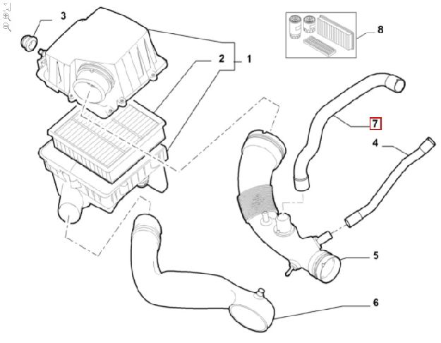 Afbeeldingen van ALFA GIULETTA 1.4 TB 120 PK, SLANG ORIGINEEL