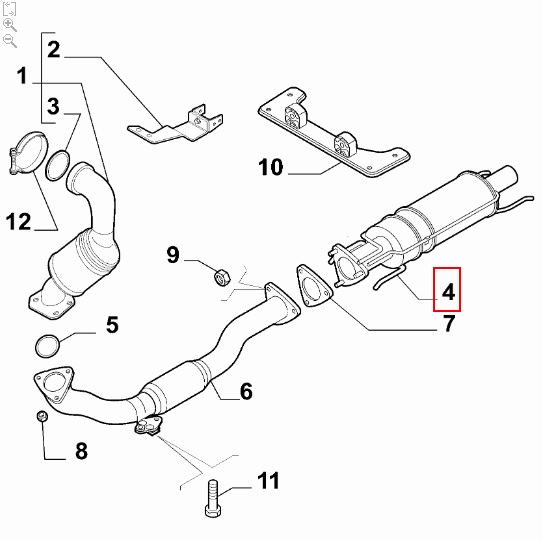 FIAT GROUP - ANTIPARTICUL. FILT - 51832671 