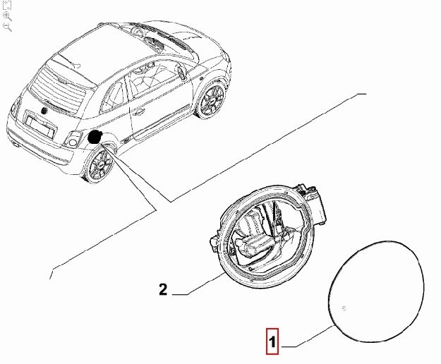 Afbeeldingen van OPLAADKLEP 500E