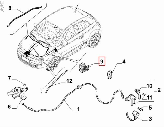 Afbeeldingen van BUFFER MOTORKAP RECHTS