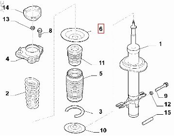 52224794 Afbeeldingen van RING VEERPOOT VOORZIJDE L/R