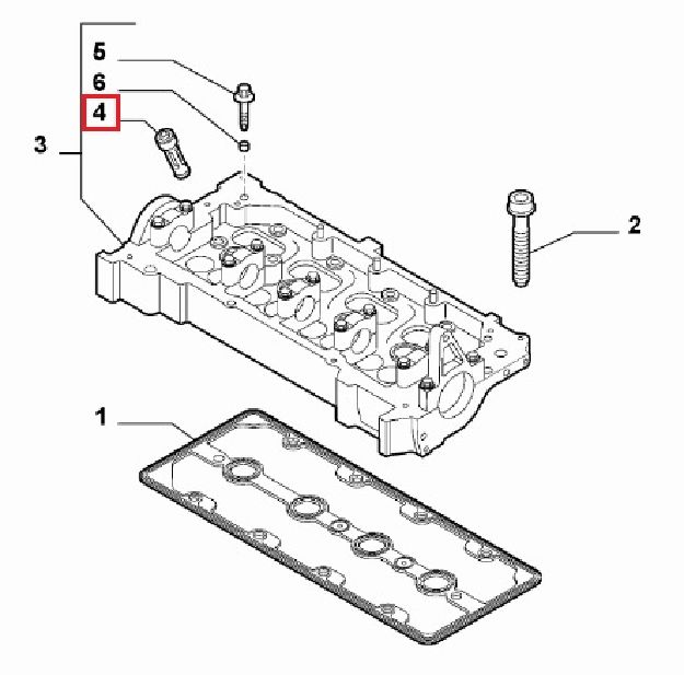 Afbeeldingen van OLIEFILTER/DEKSEL  ZEEFJE MULTIAIR KOP ORIGINEEL