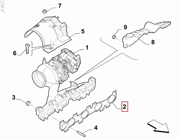 PSA - GASKET - 55253940 
