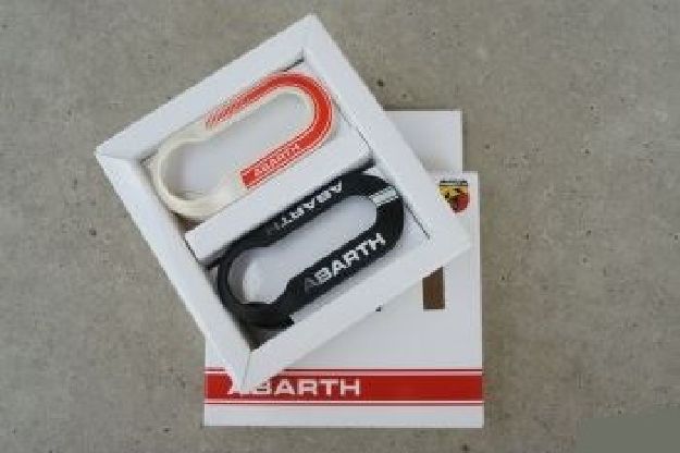 Afbeeldingen van FIAT 500, KEYCOVER SET ABARTH ORIGINEEL