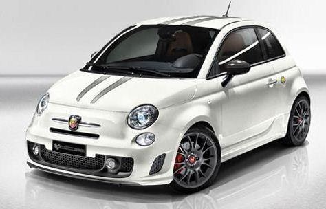 Afbeeldingen van FIAT/ ABARTH 500/ 695 ABARTH TRIBUTO FERRARI, STRIPINGSET ORIGINEEL