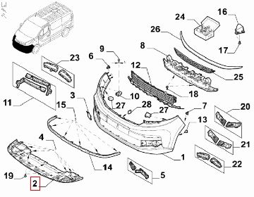 6000620702 Afbeeldingen van PLAAT ONDER VOORBUMPER