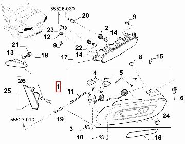 6000636529 Afbeeldingen van ACHTERLICHT LINKS 124 SPIDER