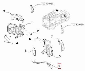 6000640563 Afbeeldingen van TEMP. SENSOR SPIEGEL TALENTO
