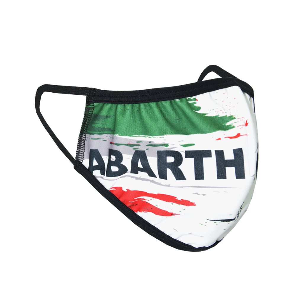 Afbeeldingen van MONDKAPJE ABARTH TRICOLORE