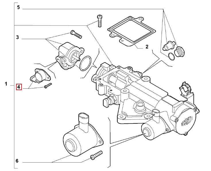 FIAT GROUP - POTENTIOMETER - 71752610 
