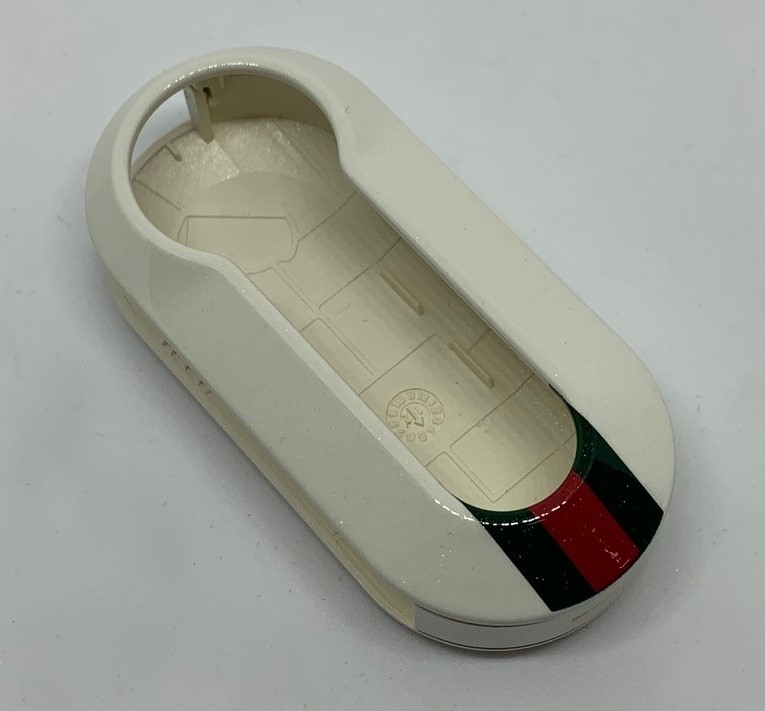 Afbeeldingen van FIAT 500, KEYCOVER GUCCI BIANCO ORIGINEEL