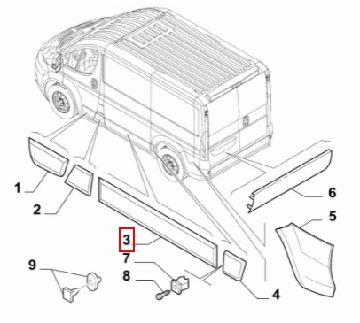 735422921-1 Afbeeldingen van STOOTLIJST LINKS