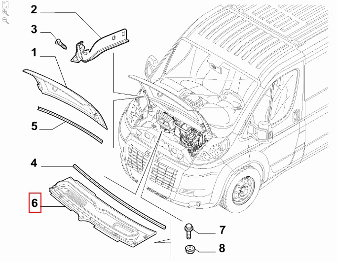 Afbeeldingen van AFDEKPLAAT MOTORRUIMTE -'14