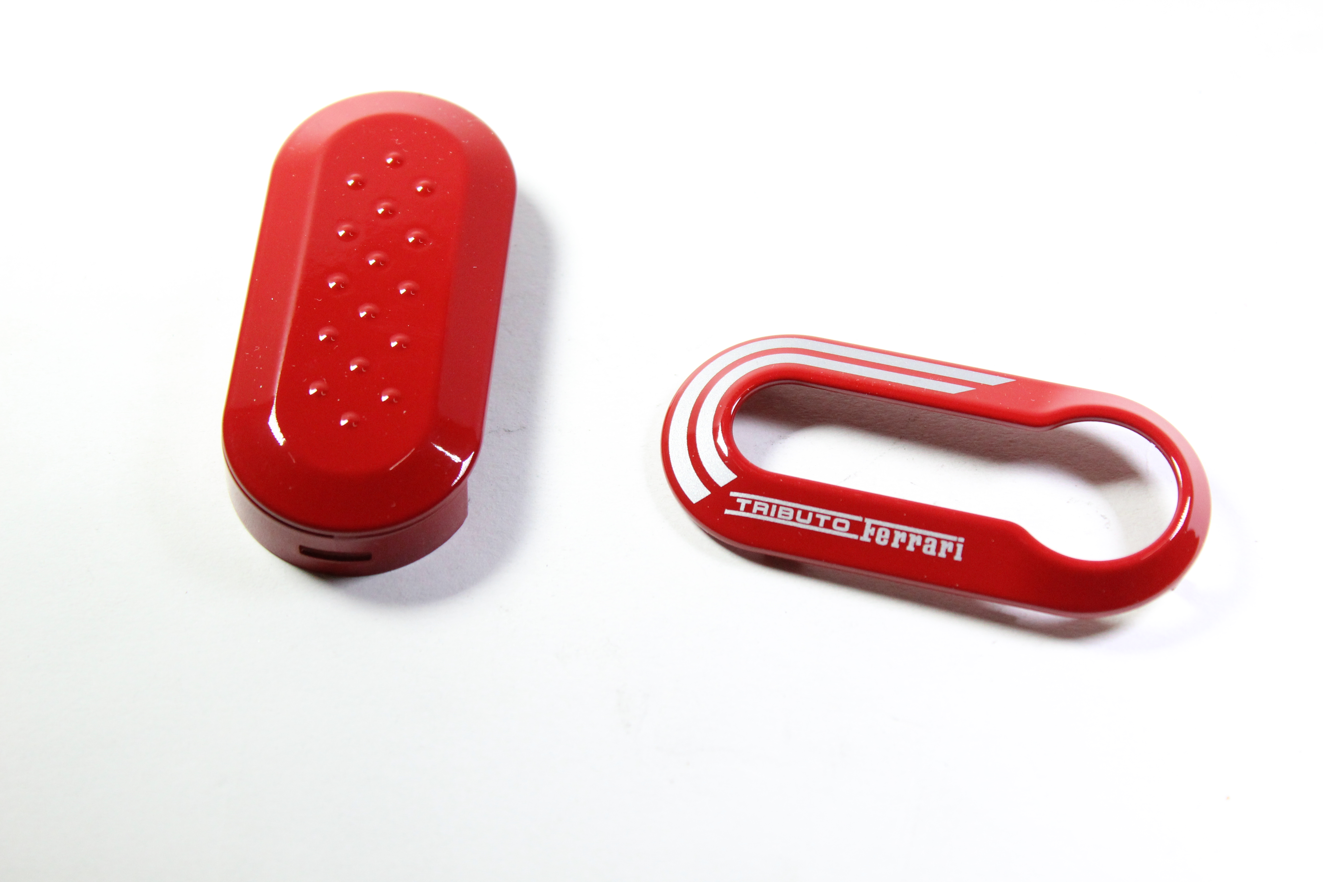 Afbeeldingen van FIAT 500, KEYCOVER TRIBUTO FERRARI ORIGINEEL