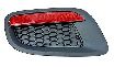 Afbeeldingen van FIAT 500 VANAF 2012->, SIERDEEL MET REFLECTOR ACHTERBUMPER LINKS ORIGINEEL