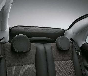 735750475 Afbeeldingen van FIAT 500E CABRIO, WINDSCHERM DEFLECTOR ORIGINEEL