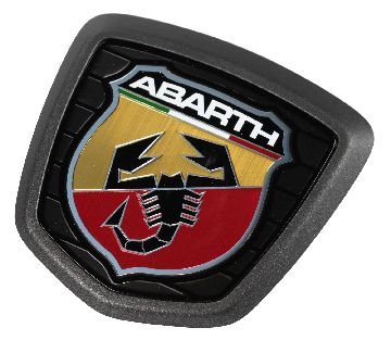 735762661--1- Afbeeldingen van FIAT 500/ ABARTH 500 ABARTH COMPETIZIONE, EMBLEEM MATTE GRIJS ACHTERZIJDE ORIGINEEL