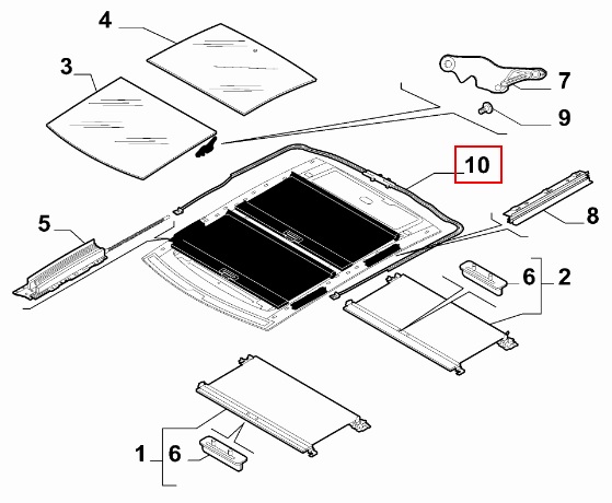 FIAT GROUP - CABLE MECHANISM PANORAMIC ROOF ORIGINAL - 77368265 FIAT GROUP - CABLE MECHANISM PANORAMIC ROOF ORIGINAL - 77368265