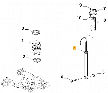 m3hea5zl5f973l_2506021305180623 Afbeeldingen van ALFA ROMEO GIULIA 2.2 JTDM, SCHOKBREKER ACHTERAS ORIGINEEL
