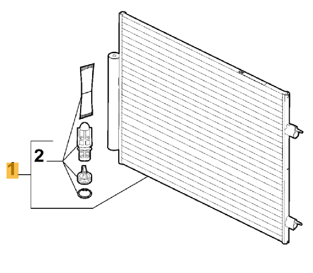 Picture of A/C CONDENSER