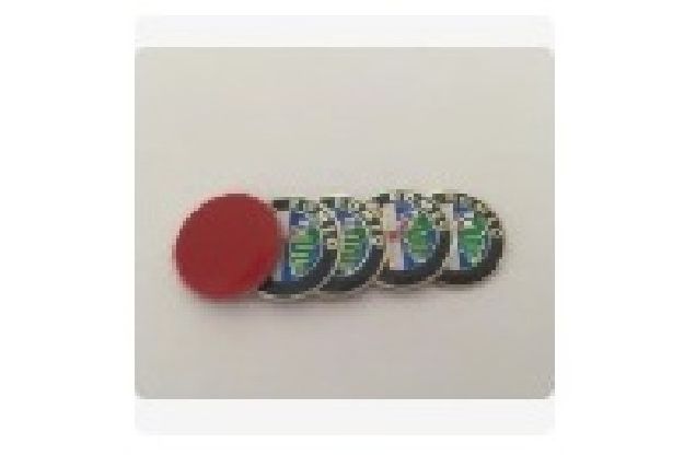 Afbeeldingen van ALFA GIULIETTA, KLAPSLEUTEL LOGO EMBLEEM 14 MM