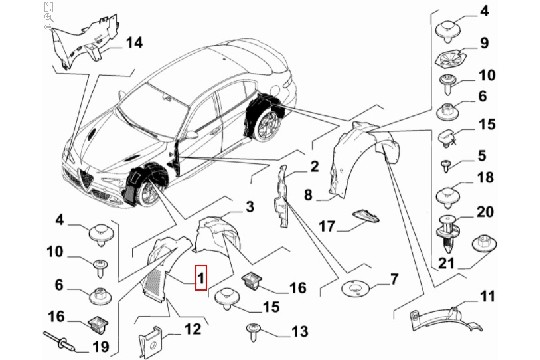 FIAT GROUP - PROTECTION - 50567042 FIAT GROUP - PROTECTION - 50567042