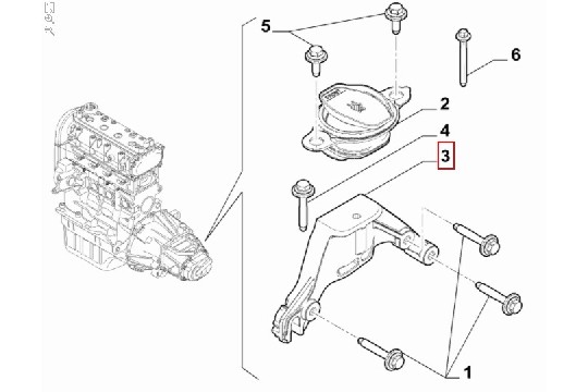 FIAT GROUP - 52109028 - ELASTISCHES POLSTER