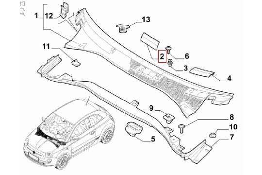 FIAT GROUP - PLUG - 735452711 FIAT GROUP - PLUG - 735452711