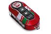 Afbeeldingen van FIAT 500, KEYCOVER SET ROSSO ITALIA ORIGINEEL