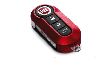 Afbeeldingen van FIAT 500, KEYCOVER SET ROSSO ITALIA ORIGINEEL