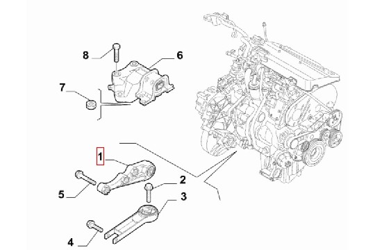 FIAT GROUP - SUPPORT - 1389426080 FIAT GROUP - SUPPORT - 1389426080