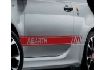 Afbeeldingen van abarth SPORTSTRIPING ROOD