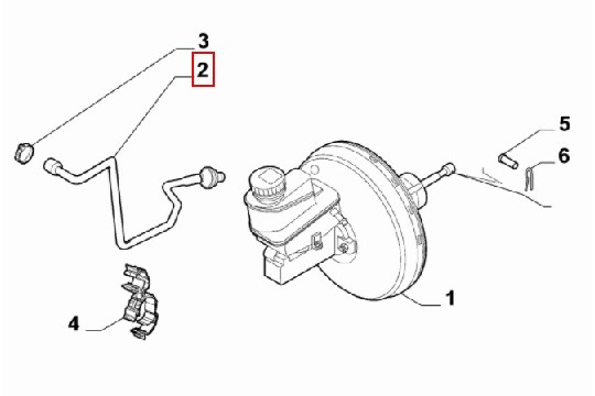 FIAT GROUP - HOSE - 50514293 FIAT GROUP - HOSE - 50514293