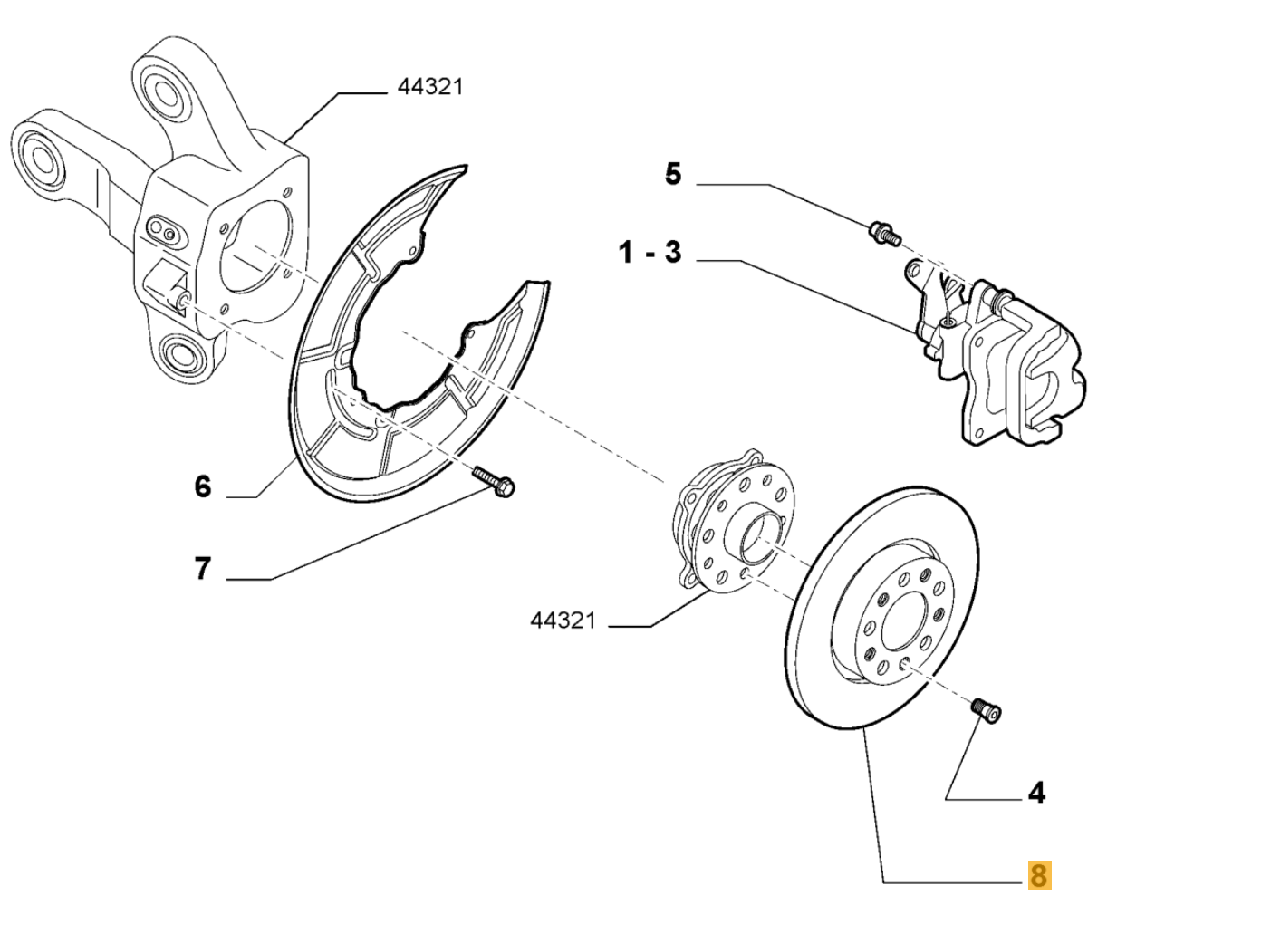 FIAT GROUP - BRAKE DISC - 51767378 