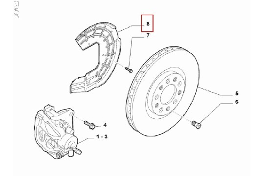FIAT GROUP - PROTECTION DUST COVERS - 51775205 