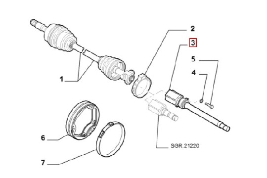 FIAT GROUP - 55213053 - WELLE
