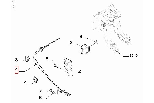 FIAT GROUP - WIRE - 55231065 FIAT GROUP - WIRE - 55231065