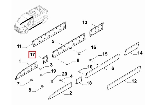 FIAT GROUP - COVERING - 6000618699 FIAT GROUP - COVERING - 6000618699