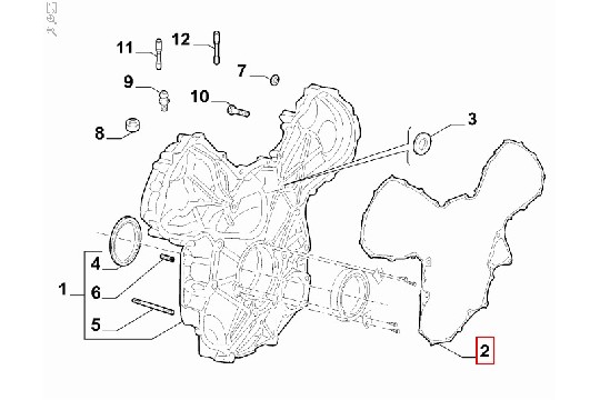 FIAT GROUP - SEALING GASKET - 670051432 FIAT GROUP - SEALING GASKET - 670051432